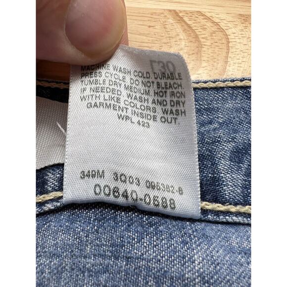 Levis Carpenter Fit Men's 40X30 Denim Jeans Baggy 90s Y2K Vintage Relaxed - Picture 4 of 4